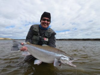 Rio Grande Fly fishing in Argentina, Tierra del fuego